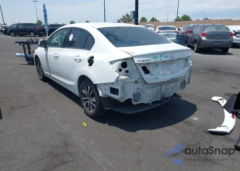 2013 Honda Civic Ex from USA, damaged, VIN 19XFB2F87DE226434